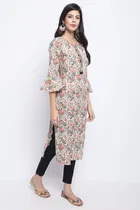 Cotton Cambric Printed Kurti for Women 