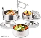 Stainless Steel 3 Layer Lunch Box 