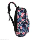 Fabric Backpack Bag, Navy Blue
