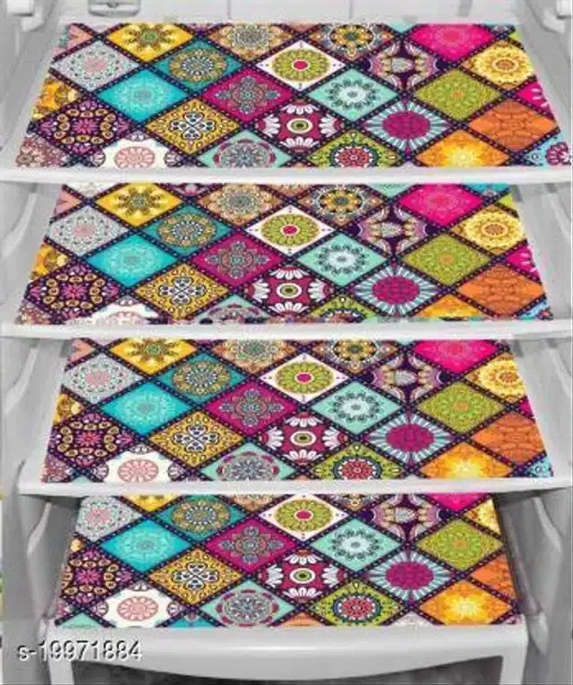Fridge Mats (Multicolor, Pack of 4)