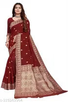 Cotton Zari Woven Saree for Women 