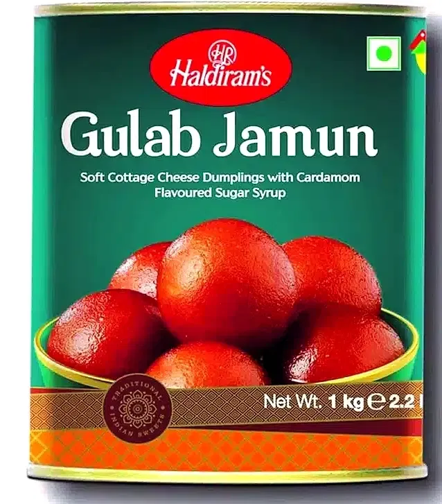 हलदीराम गुलाब जामुन 1 Kg