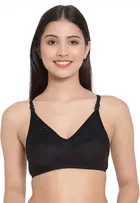 Cotton Blend Non Padded Bra for Women 
