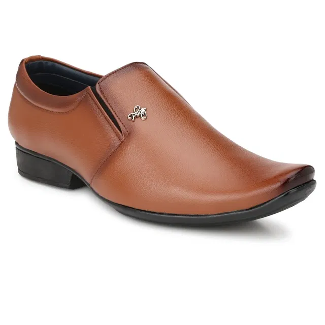 Formal Shoes for Men (Tan, 10)