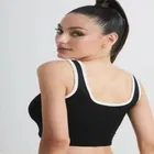 Cotton Blend Solid Tank Top for Women & Girls 