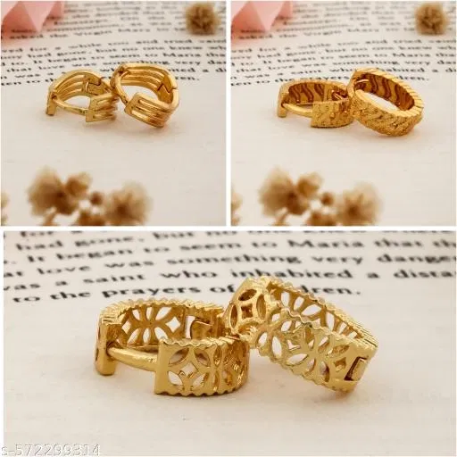 High Quality Earrings/Studs/Bali Combo