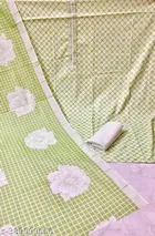 Cotton Printed Unstitched Dress Material for Women 