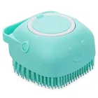 Silicone Gel Dispenser Body Bath Brush, Multicolor