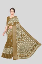 Art Silk Printed Saree for Women 