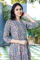 Rayon Dress for Women 