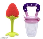 Teether with Fruit Nibbler for Baby 