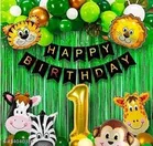 25 Pcs 1st Birthday Decoration kit, Multicolour, Set of 1