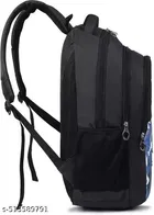 Polyester Backpack for Men & Women, Black