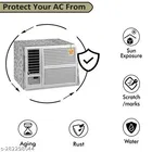 KANUSHI industries® 100% Waterproof And Dustproof Window AC Cover 1.5 to 2.0 Ton Capacity 