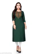 Embroidered Cotton Kurti for Women 