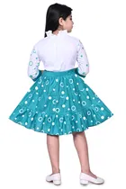 Cotton Printed Frock for Girls 