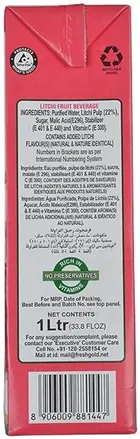फ़्रेशगोल्ड लीची जूस 1L