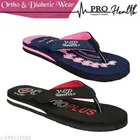 Flipflop for Women, Black, Pack of 2 