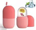 Silicone Face Ice Roller, Pink