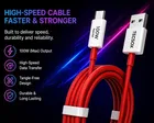 TecSox 100W Super Fast Charger + Cable | Fast Charging and High Speed Data Transfer