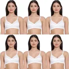Cotton Blend Non Padded Bra for Women 