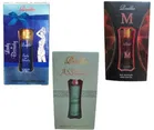 Combo of Radhe Asseel with Lady In Beauty & M Non Alcoholic Roll On Attars for Men & Women 
