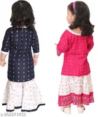 Rayon Kurta Set for Girls 