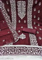 Embroidered Unstitched Suit for Women 
