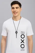 Round Neck Printed T-Shirt for Men 