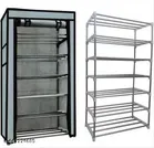 Metal 6 Layer Collapsible Multipurpose Rack 