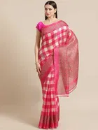 New Fancy Khadi Festive Sarees 