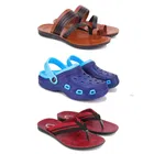 Combo of Flipflops with Clogs & Slippers for Men 