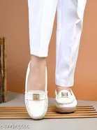 Shoetopia Girls Casual Shoes White 