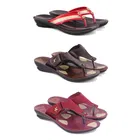 Combo of Slippers & Flats for Women 