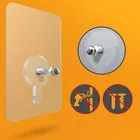 Heavy Duty Stainless Steel Adhesive Wall  Hooks/Hangers 