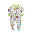 Hosiery Cotton Printed Rompers for Kids, Pack of 3, Multicolor 