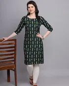 Crepe Printed Kurti for Women 