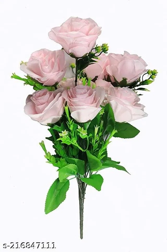 Plastic Artificial Flower (Multicolor)