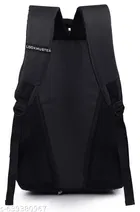 Polyester Backpack for Men & Women, Black