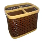 KT Plastic 4 Section Multi-Purpose Storage Organizer for Home & Kitchen 