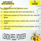 Natural Lemon Peel Powder for Skin & Hair 
