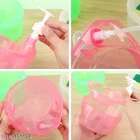 ABS Plastic 2-in-1 Soap Pump Dispenser Cum Scrub Holder 