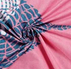 Glace Cotton Elastic Fitted Double Bedsheet with 2 Pillow Covers 