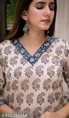 Short Kurti Printed Tops & Tunics for Women, Pack of 2 