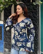 Floral Cotton Kurti for Women, Pack of 2 
