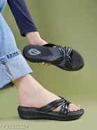 Solid Open Toe Platform Sandals for Women 