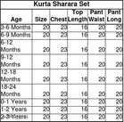 Rayon Kurta Set for Girls 