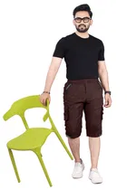 Cotton Solid Capri for Men 