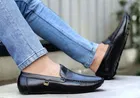 Loafers for Men, Black 