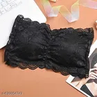 Net Solid Bras for Women, Assorted, Pack of 3 